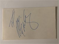 Married With Childrens Ted McGinley signature cut