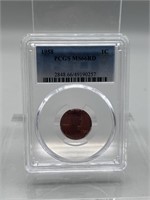1958 PCGS MS66RD Wheat Penny