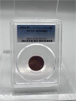1953-D PCGS MS65RD Lincoln Penny