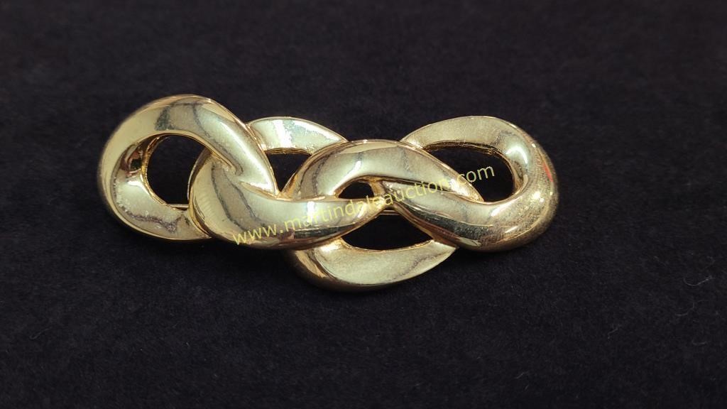 Vintage Gold Color Brooch