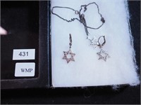 Sterling chain with Star of David pendant with
