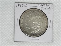 1897 S Morgan Silver Dollar