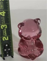 Fenton Glass Bear