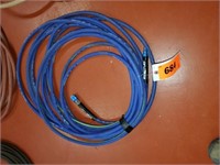 BLUE SECTION AIR HOSE W/ CONNECTIONS