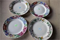 Collection of 4 Salad Plates