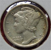 1925 D Mercury Silver Dime