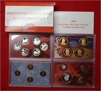 2009 US Mint Silver Proof set