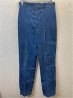 Vintage Blue Corduroy Trouser Pants