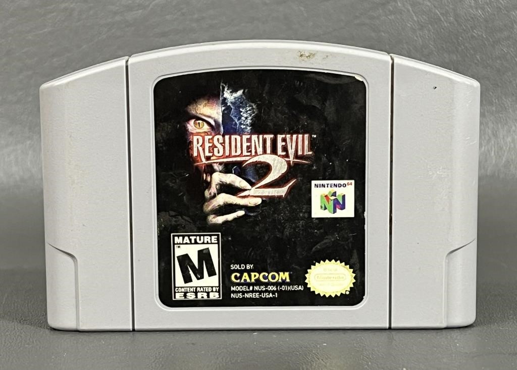 Nintendo 64 Resident Evil 2 Game