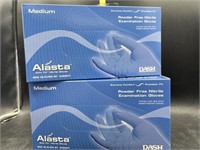 2 boxes medium size Alasta soft fit nitrile