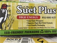 4 packs high energy wild bird suet