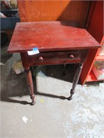 side table with drawer