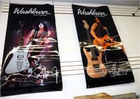 Kiss Paul Stanley & Nuno Bettencort 6'x3' Posters