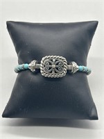 Brighton 
Turquoise bracelet Blue stone silver