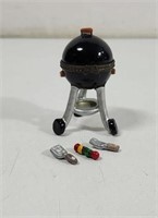 Grill Trinket box with kabob and tools
