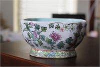 Antique / Vintage Chinese Square Bowl