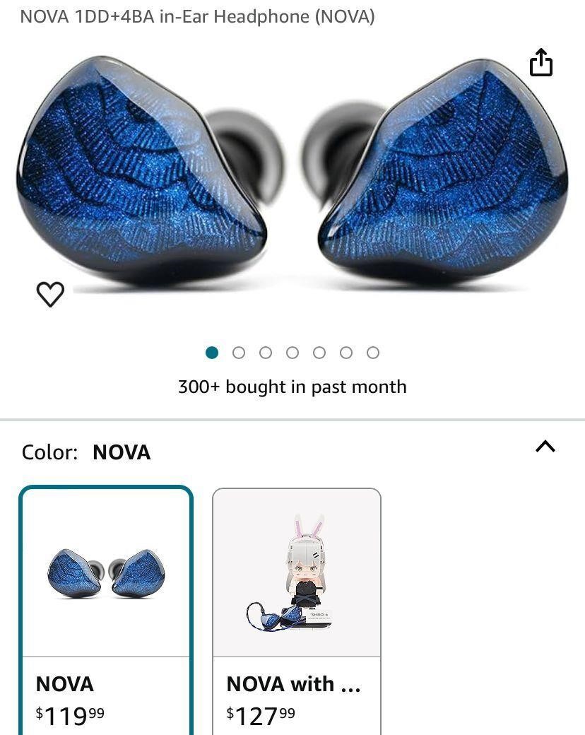 NOVA 1DD+4BA in-Ear Headphone (NOVA)