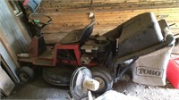 Toro riding lawnmower, unknown condition