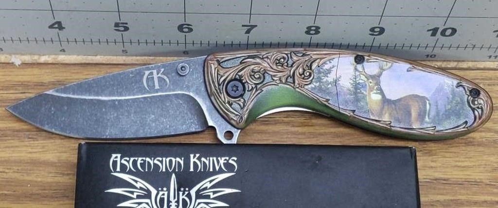 Ascension knives pocket knife