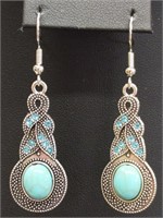 Turquoise style earrings