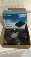 Mixed lot - TP-Link POE injector, media link audio