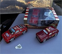 (4) AMERICAN VINTAGE TIN CARS