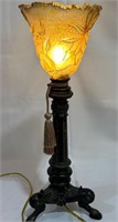 Vintage Three Footed Lamp w/ Tessel