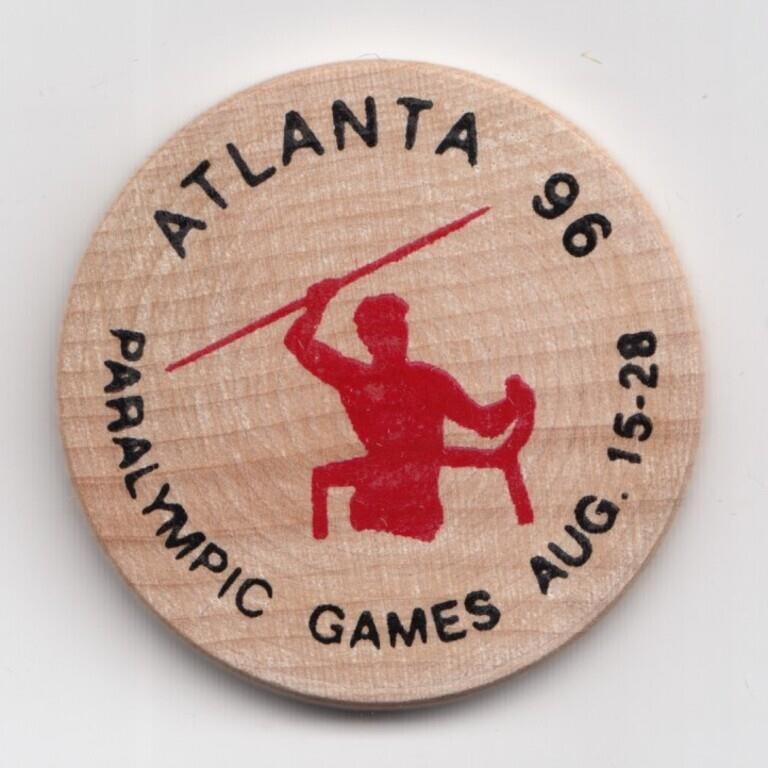 1996 Atlanta Paralympic Games Wood