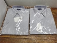 NEW 2 Hammill Mens S/S Work Shirts Size L