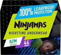 Pampers Ninjamas Boys - S/M  44 Count