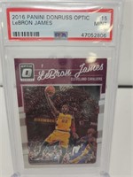 2016 PANINI DONRUSS OPTIC LEBRON JAMES 9