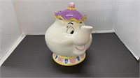 Disney's Mrs. Potts Teapot Ceramic Cookie Jar