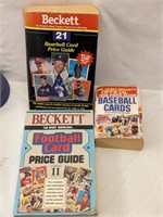 Beckett Baseball and Football Price Guides