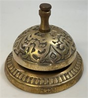 GREAT VINTAGE BRASS CONCIERGE BELL