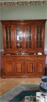 Large China cabinet. See photos for measurements.