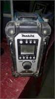 Makita work radio no battery