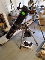 LARGE BUSHNELL SCOPE ON STAND
