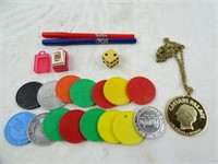 Lot of Misc. Las Vegas Souvenir Items - Tokens
