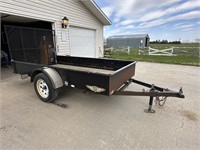 H & Tilt Trailer, 5'x10' with Ramp