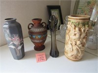 4 Vases or Urns