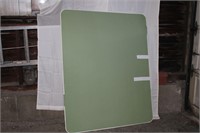 green hardboard