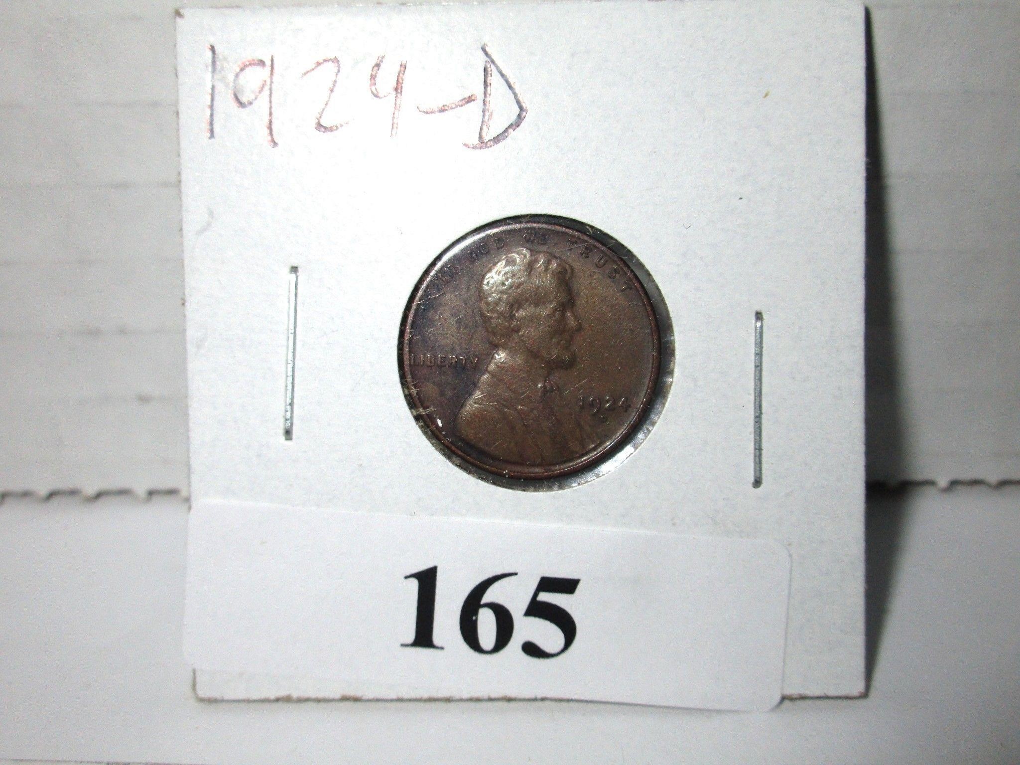 1924 D Lincoln wheat cent