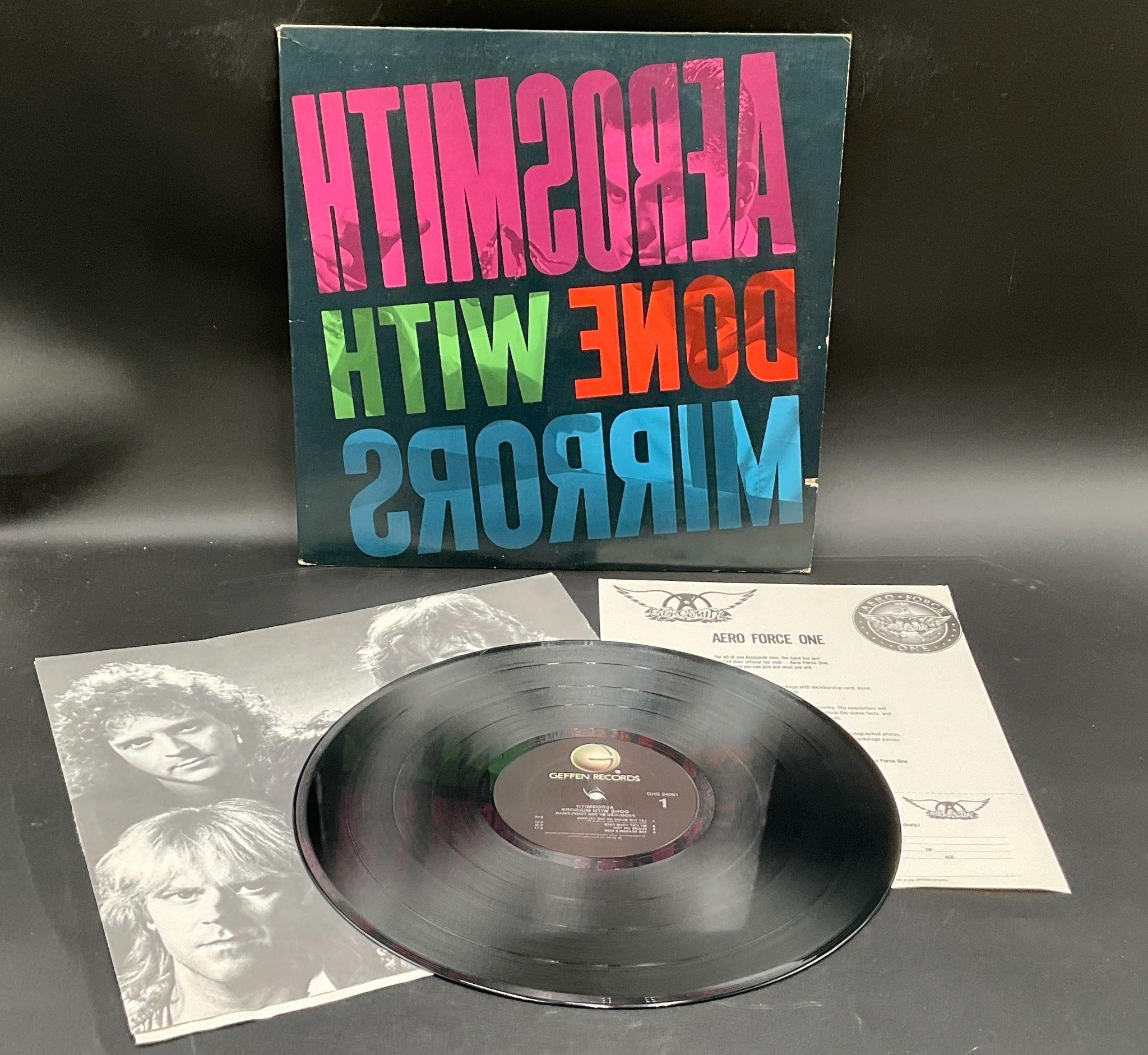 1985  Aerosmith "Done With Mirrors" OG LP