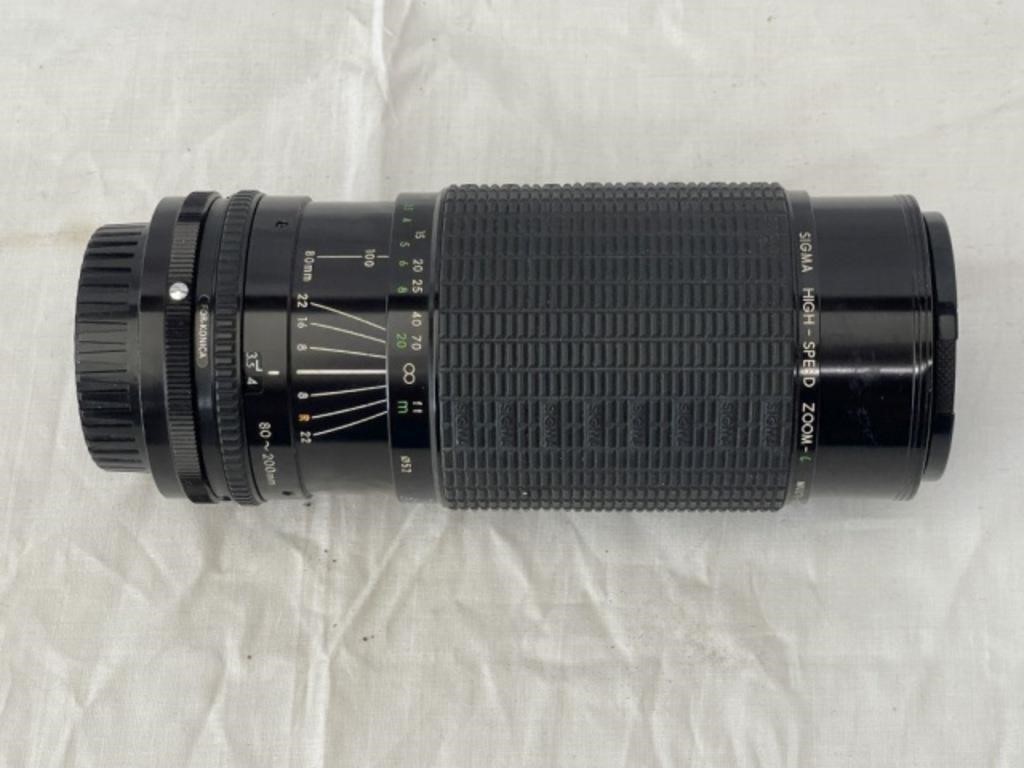 Vintage Sigma 80-200mm Zoom Lens