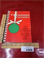 vintage Christmas cookbook