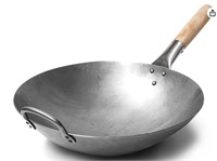Craft Wok Traditional Hand Hammered carbon wok