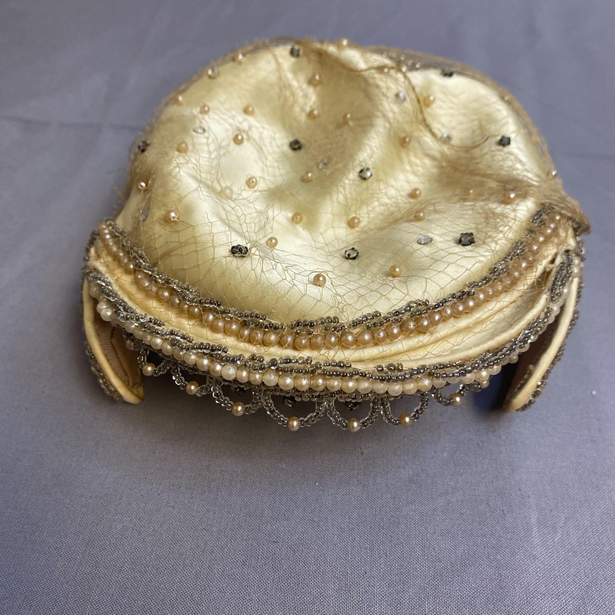 Vintage Dress Church Hat Lined by Cecile Exclusive