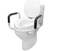 Pepe - Toilet Seat Riser with Handles (4")