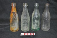 Vtg Chero-Cola bottles Sullivan, E'ville, T. Haute