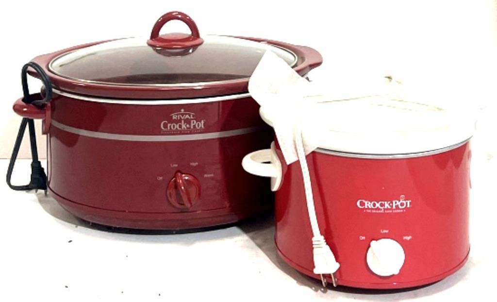 Rival & Crock Pot Brand Crock Pots